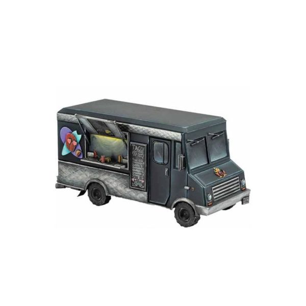 Deadpool and Bob taco truck
