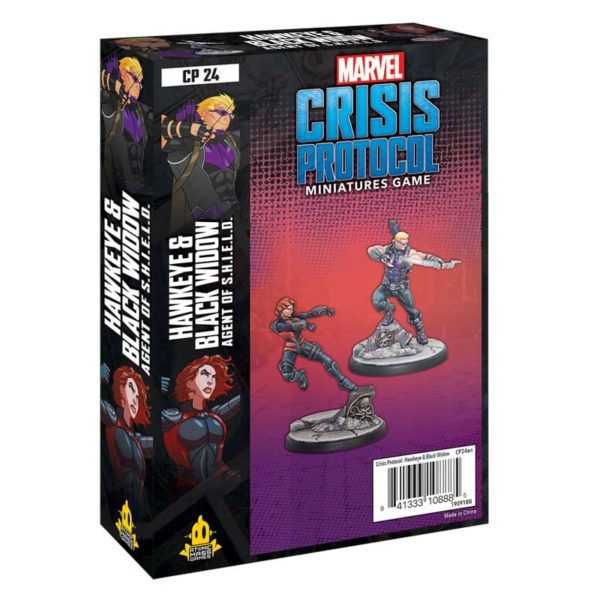 Marvel Crisis Protocol Hawkeye and Black Widow