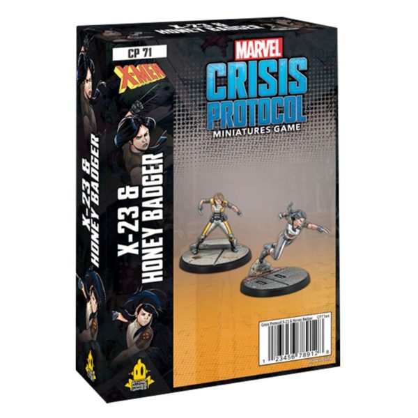 Marvel Crisis Protocol X-23 and Honey Badger