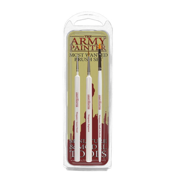 The Army Painter Most Wanted Brush Set