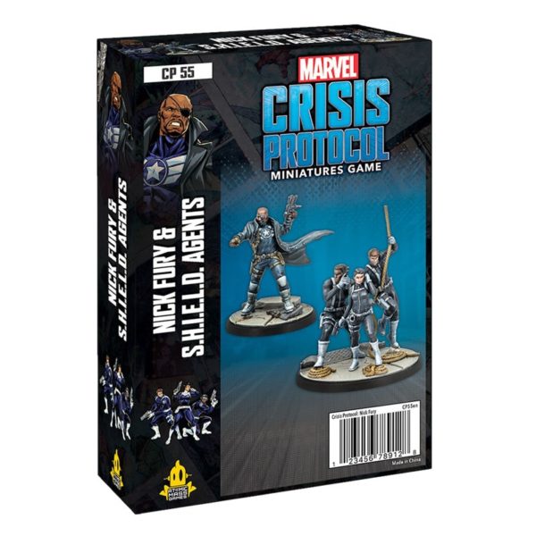 Marvel Crisis Protocol Nick Fury and SHIELD Agents
