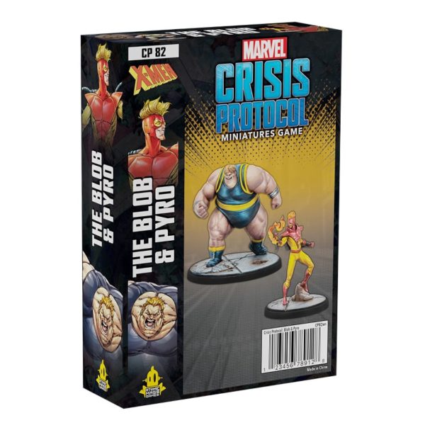 marvel Crisis Protocol The Blob and Pyro