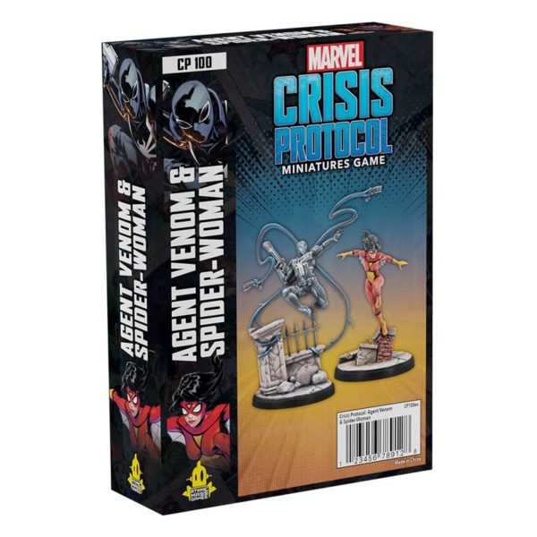 Marvel Crisis Protocol Agent Venom and Spider Woman